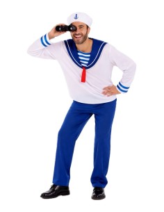 Costume da Marina Taglia L - di alta qualità, ideale per il carnevale, feste a tema ed eventi speciali.